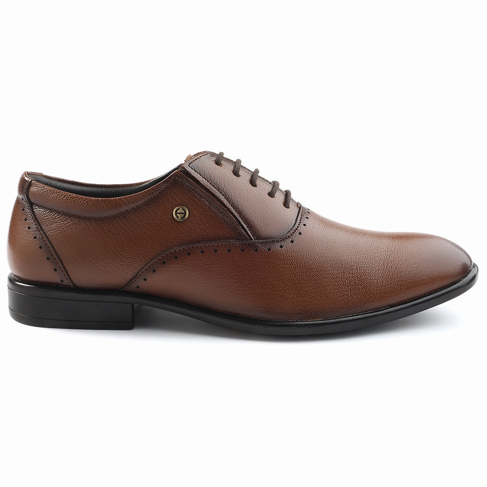 Healers Tan Formal Lacing Oxford Shoes For Men U993-18 By Liberty Climbing Shoes Clearance Uk