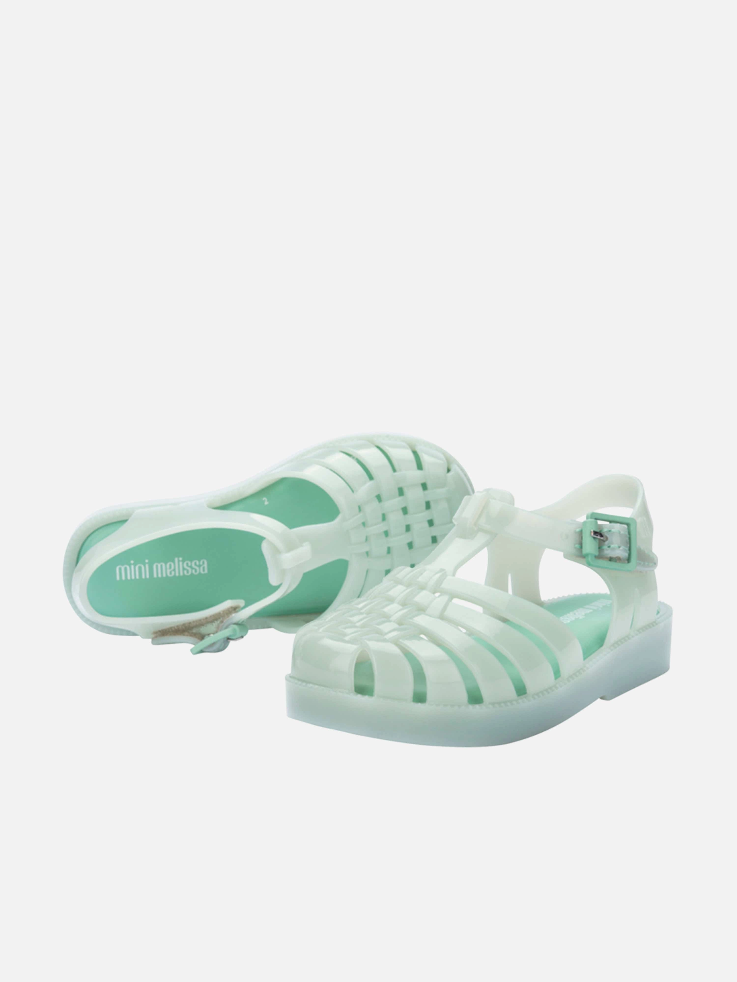 Sandals Royal Caribbean Mini Melissa Girls Possession Sandals in Green