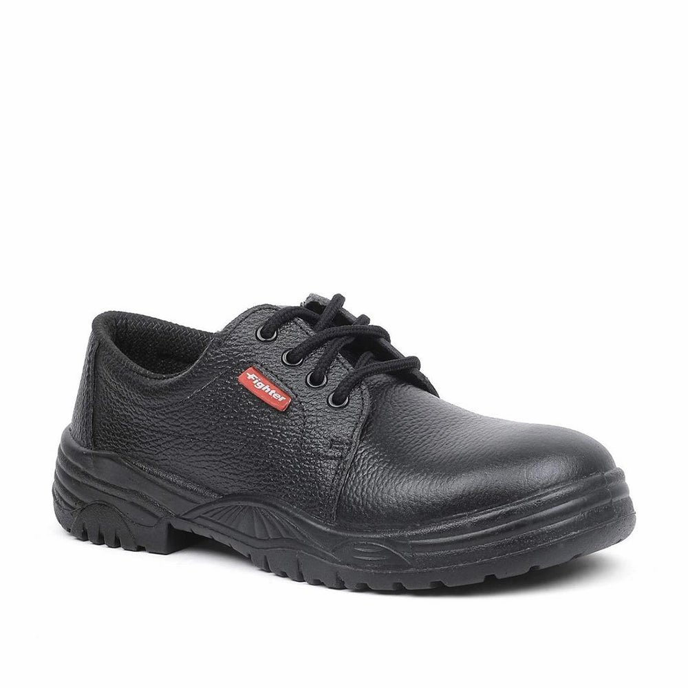 Warrior Black Steel Toe Industrial Safety Shoes for Men FIGHTER MEN By Liberty Luchador Sc Climbing Shoes Review