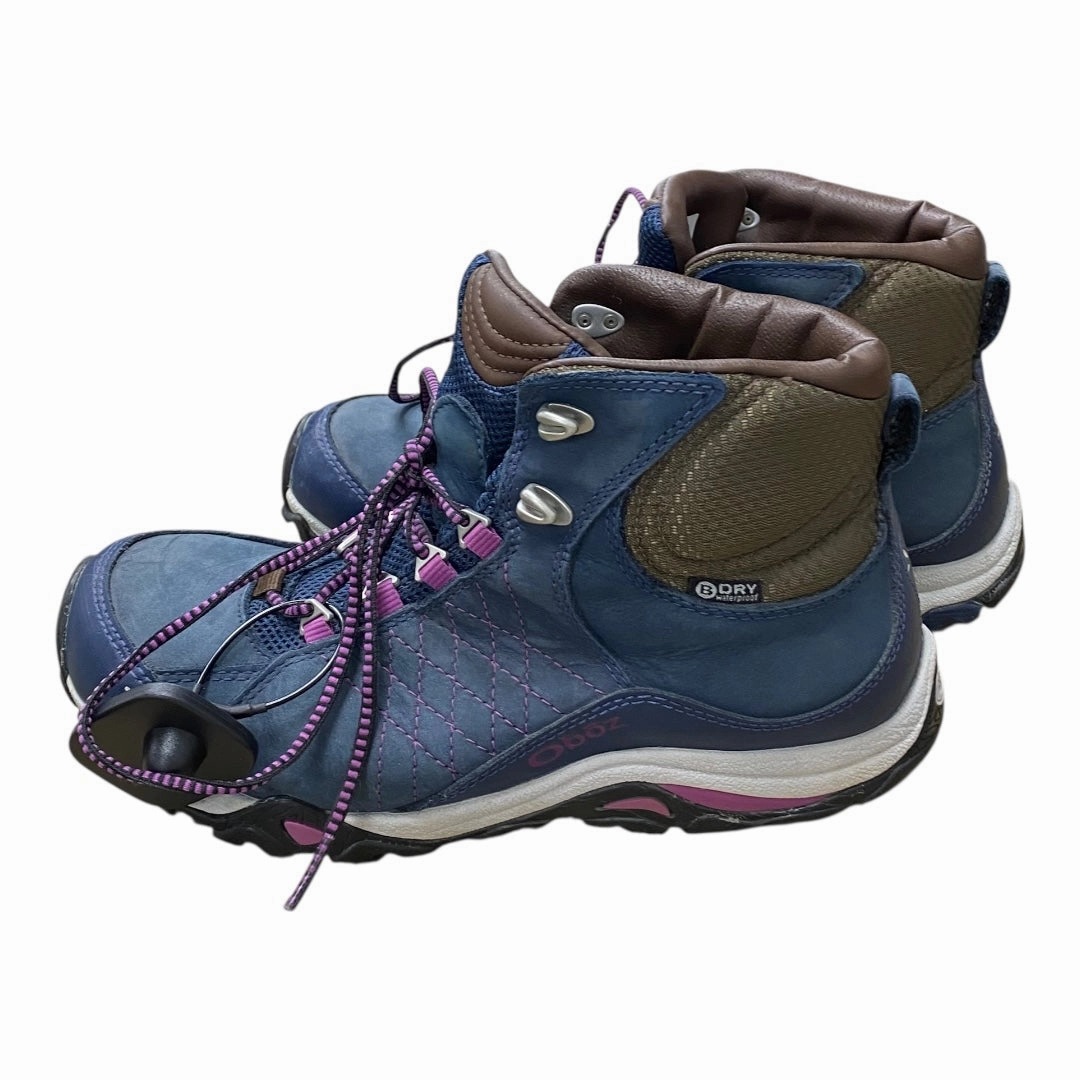 Hiking Shoes Test Shoes Hiking By Cmc In Blue & Brown, Size:7