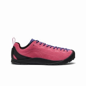 So Ill The Bowler Climbing Shoes Review Women's Jasper Sneaker  |  Pink Lemonade/Skipper Blue