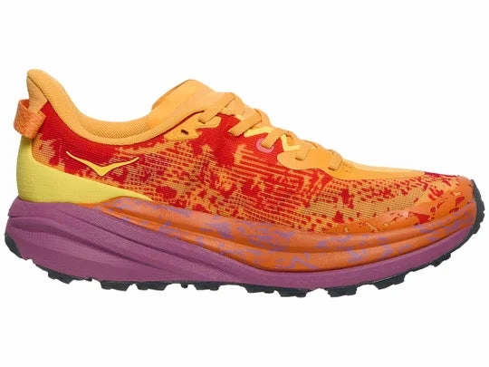 Hoka | Speedgoat 6 | Men's | Sherbet/Beet Root Dynasoft Trail Magic V1 Boa Running Shoe