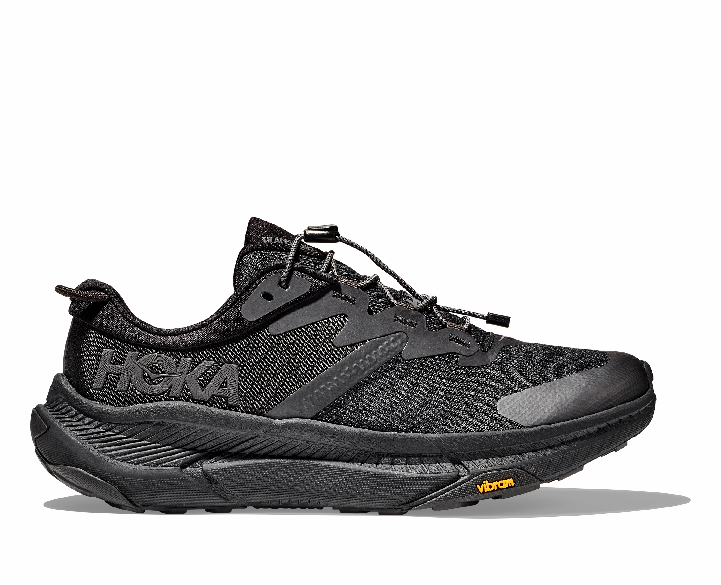 HOKA TRANSPORT BLACK MENS Charged Bandit Trek 2 Hiking Shoes