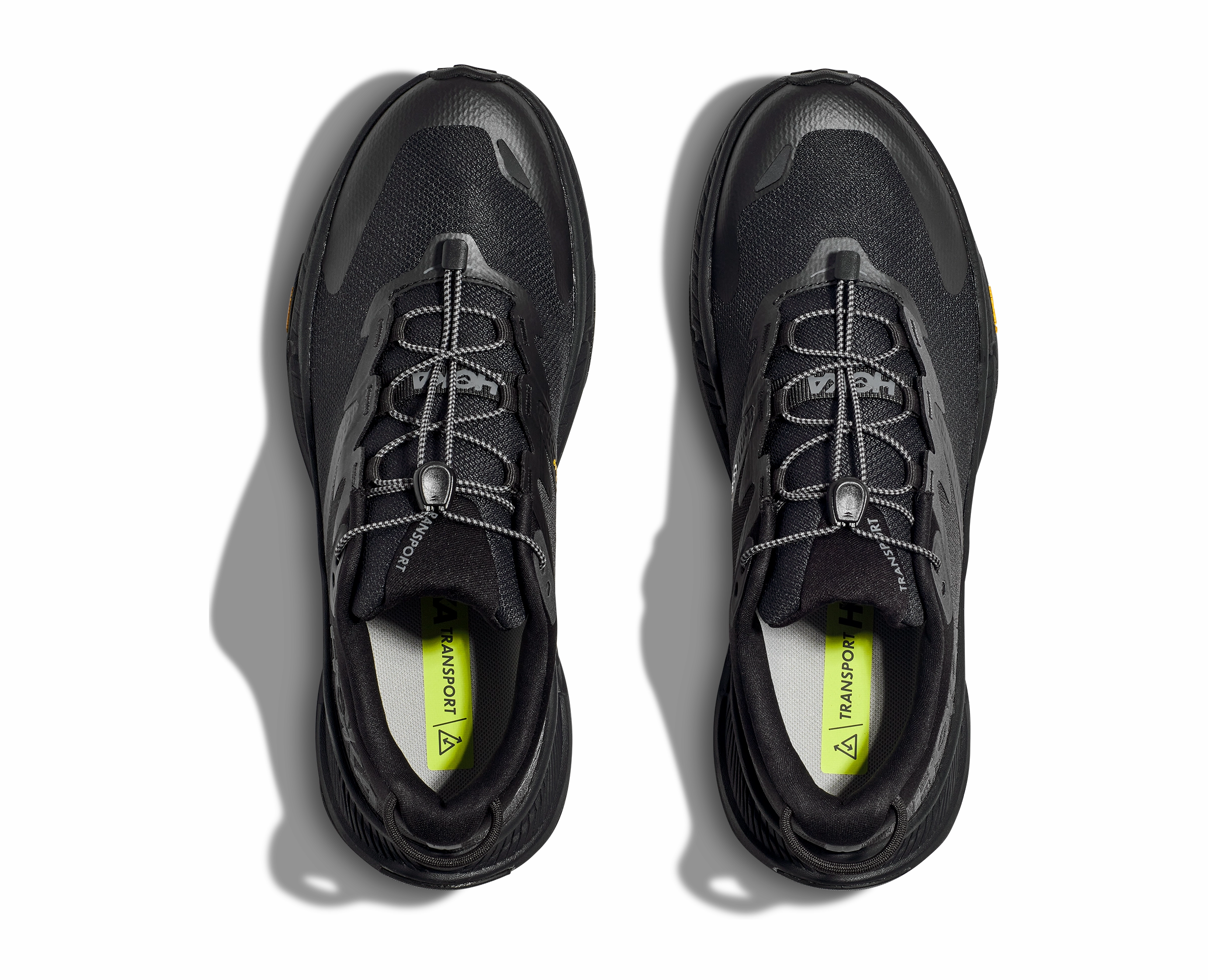Coolest Hiking Shoes HOKA TRANSPORT BLACK MENS