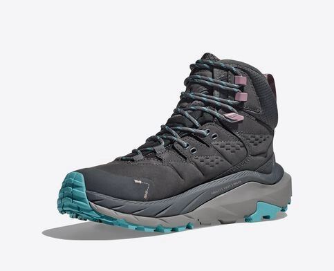 Hiking Wirecutter HOKA WOMENS KAHA 2 MID GTX - CASTLEROCK / COASTAL SHADE