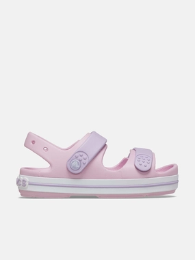 Sandals And Heels Crocs Girls Crocband Cruiser Sandal in Pink