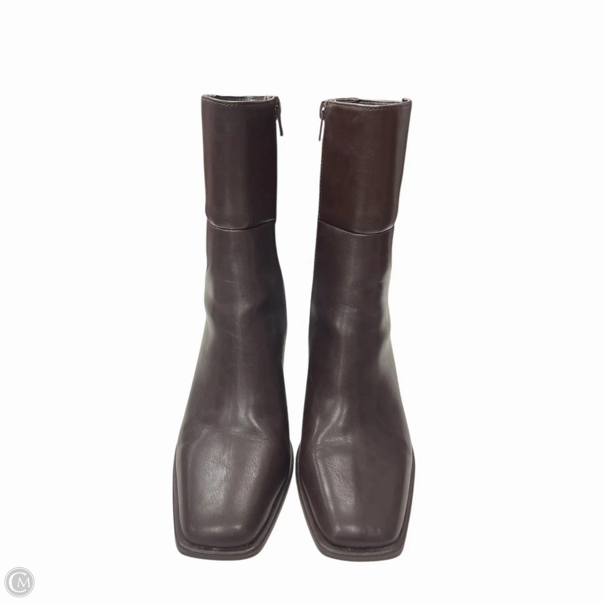 Lightweight Boots Boots Ankle Heels By Madden Girl In Brown, Size: 8