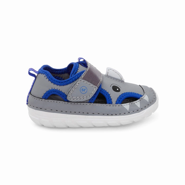 Samurai Sandals Infant Boy Stride Rite Soft Motion Splash Grey Shark
