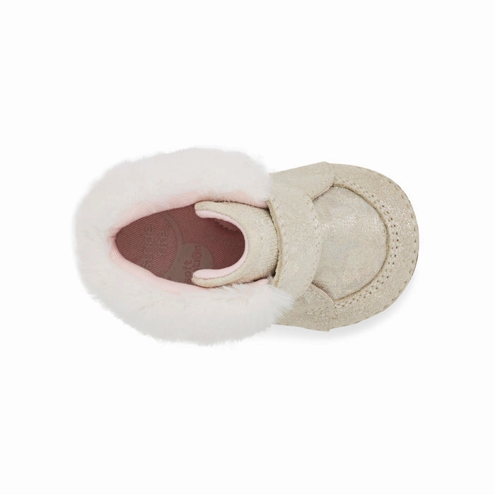 Balenciaga Venom Boots Infant Girl Stride Rite SM Mateo in Champagne