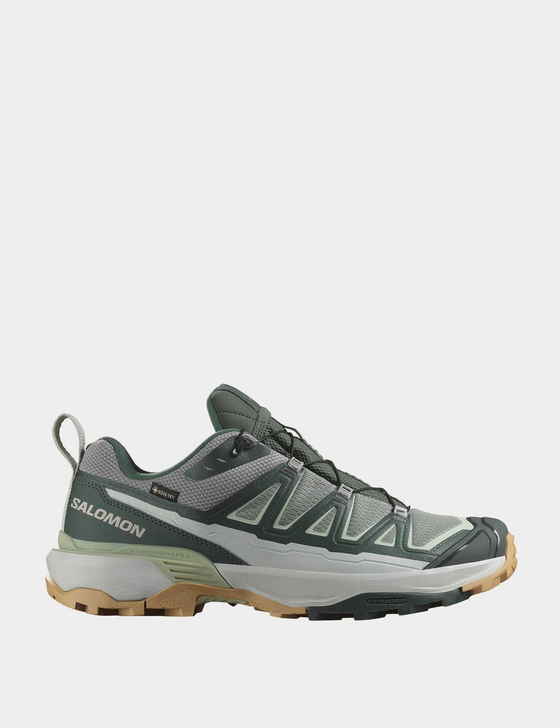X Ultra 360 Edge GTX - Monument/Urban Chic/Sea Foam Best Hiking Shoes For Custom Orthotics