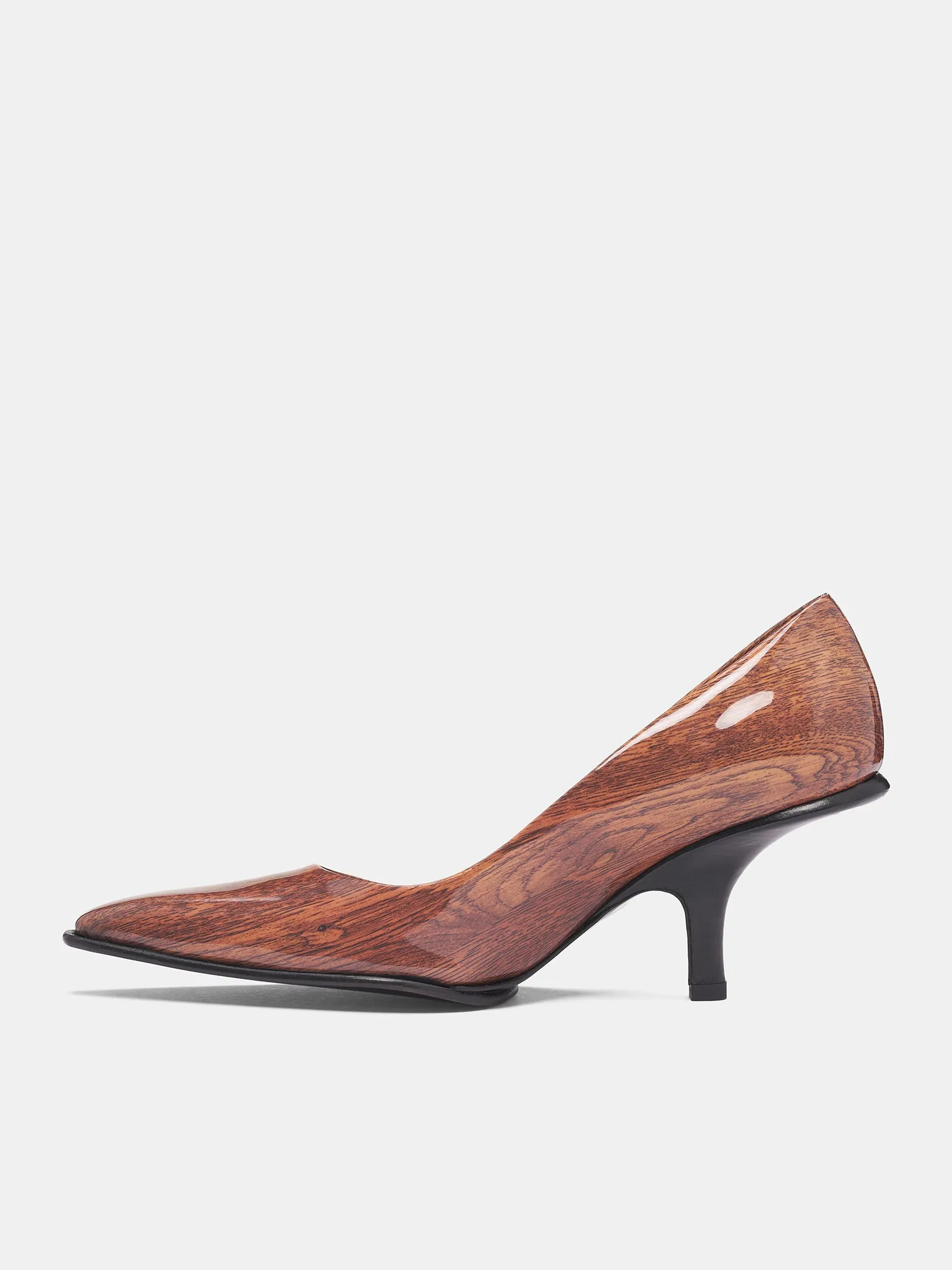 High Heels Prom Patent Wood Grain Fanta Heels (FANTA-WOOD)