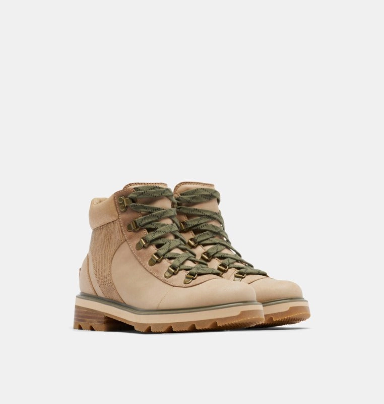 Ecco Shoes Sorel Women's Lennox Hiker STKD - Canoe/Stone Green