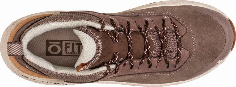 Versacore Hiking Shoes Waterproof Oboz Women's Cottonwood Mid Waterproof Hiking Boots in Fig