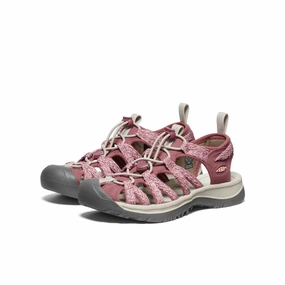 Rock Climbing Shoes Clearance Australia Keen Women's Whisper Sandal - Rose Brown/Peach Parfait