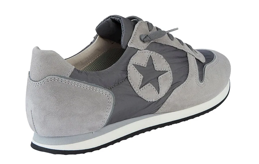 Ken Gemini Dark Grey Soft Leather Brogues