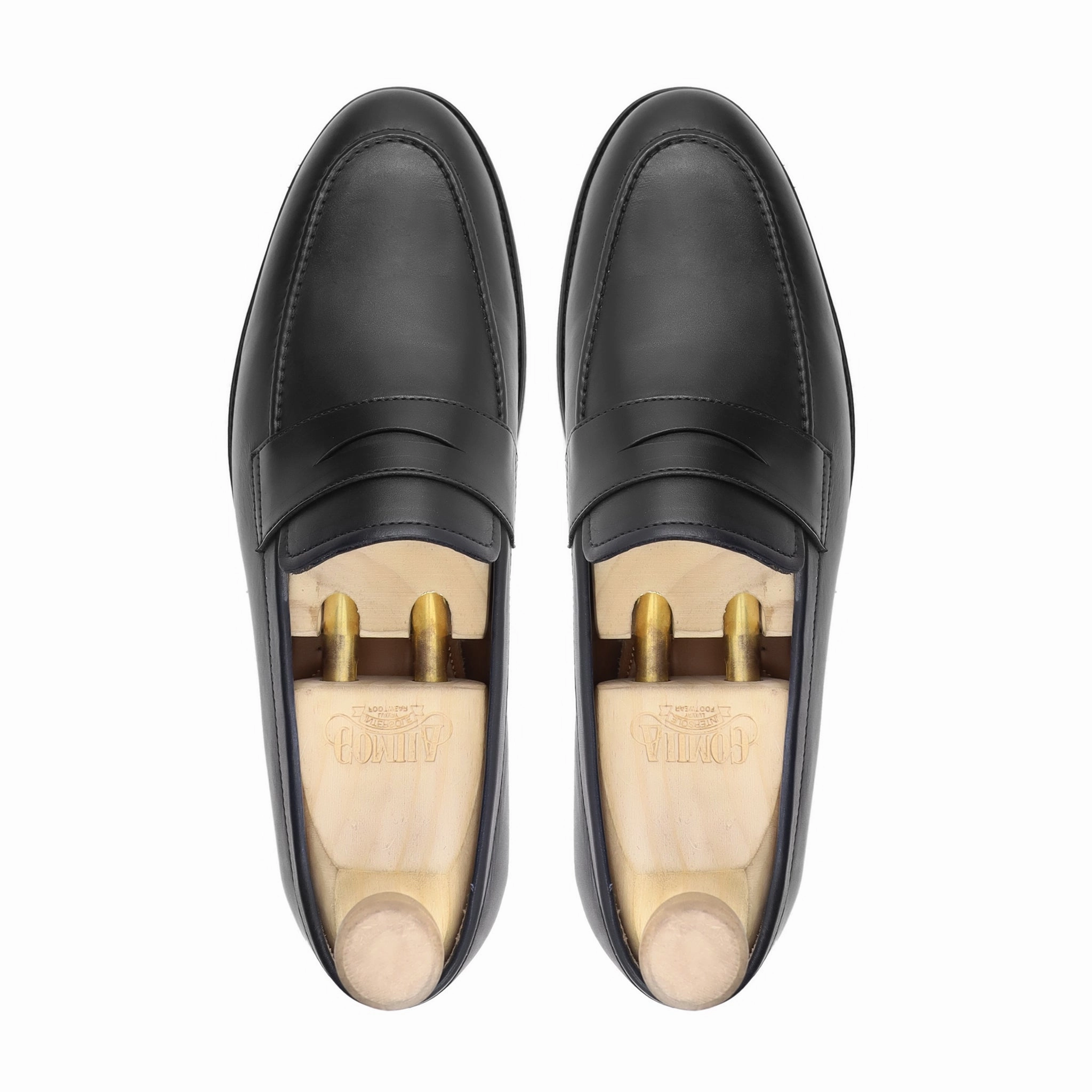 Loafers And Slip Ons Krag - Men's Black Calf Leather Loafer