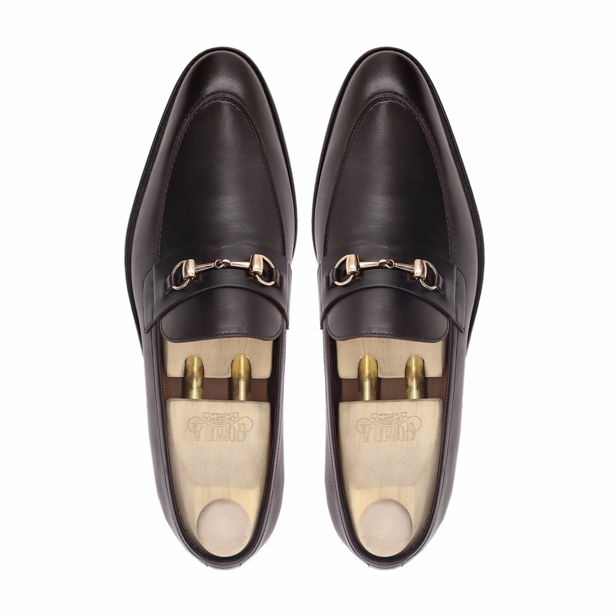 Lafe - Men's Dark Brown Calf Leather Loafer Loafers Italian