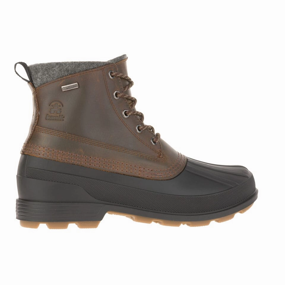LawrenceM Chocolate Waterproof Thermal Shoes