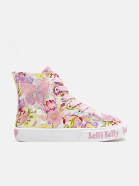 Ron Desantis White Boots Lelli Kelly Girls Sam Mid Baseball Boots in Multicolour