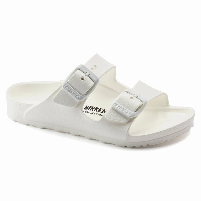 Little Girl Birkenstock Arizona EVA Narrow White Sandals Ocho
