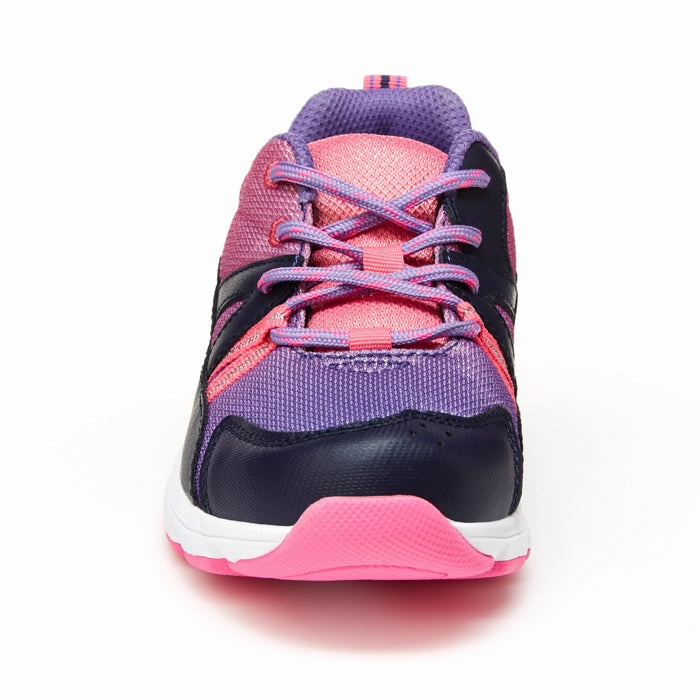 Little Girl Stride Rite Made2Play Journey XW Adaptable Purple Sneakers For Running In Snow