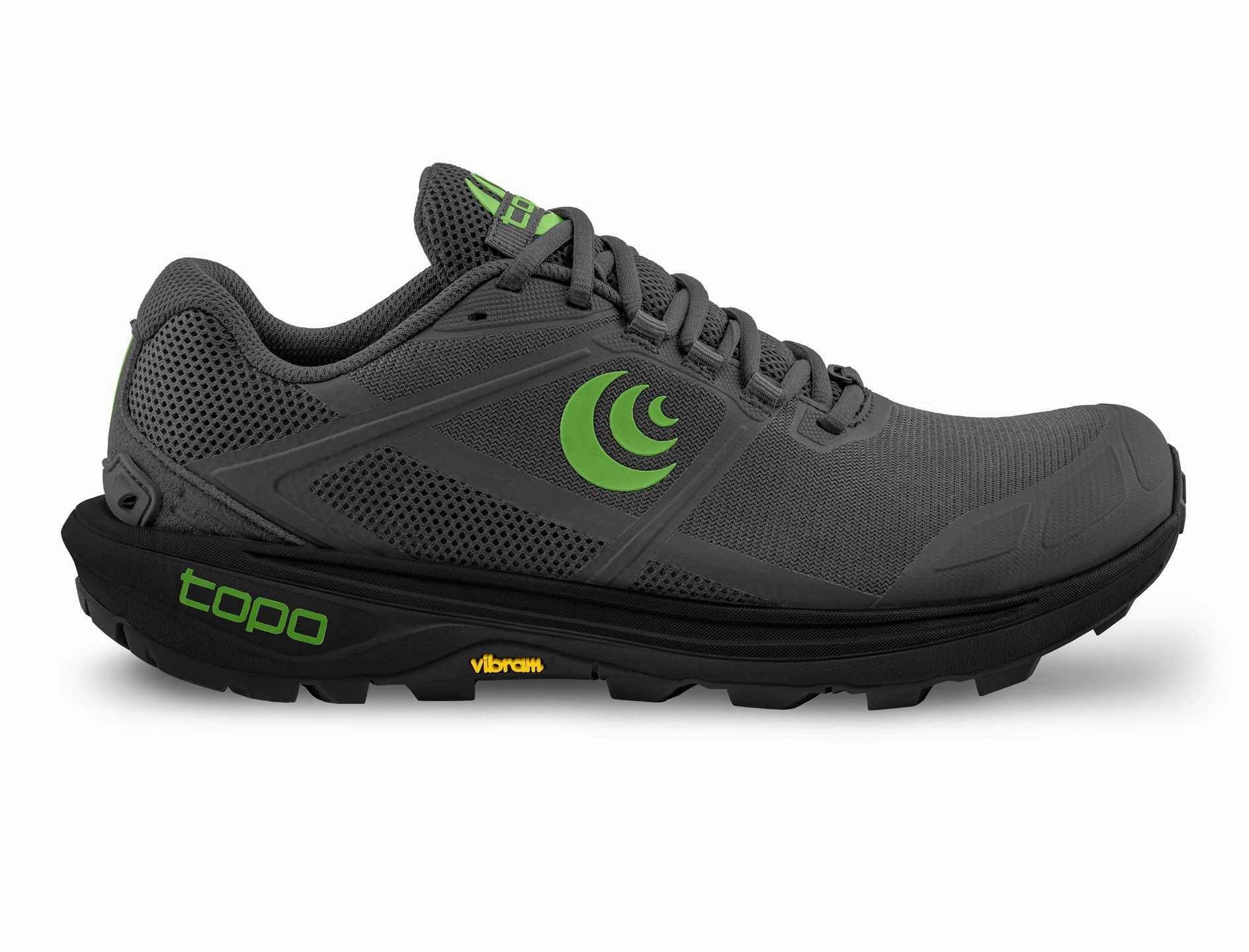 Topo Athletic | Terraventure 4 | Men's | Dark Grey/Green Clearance Trail Running Shoes