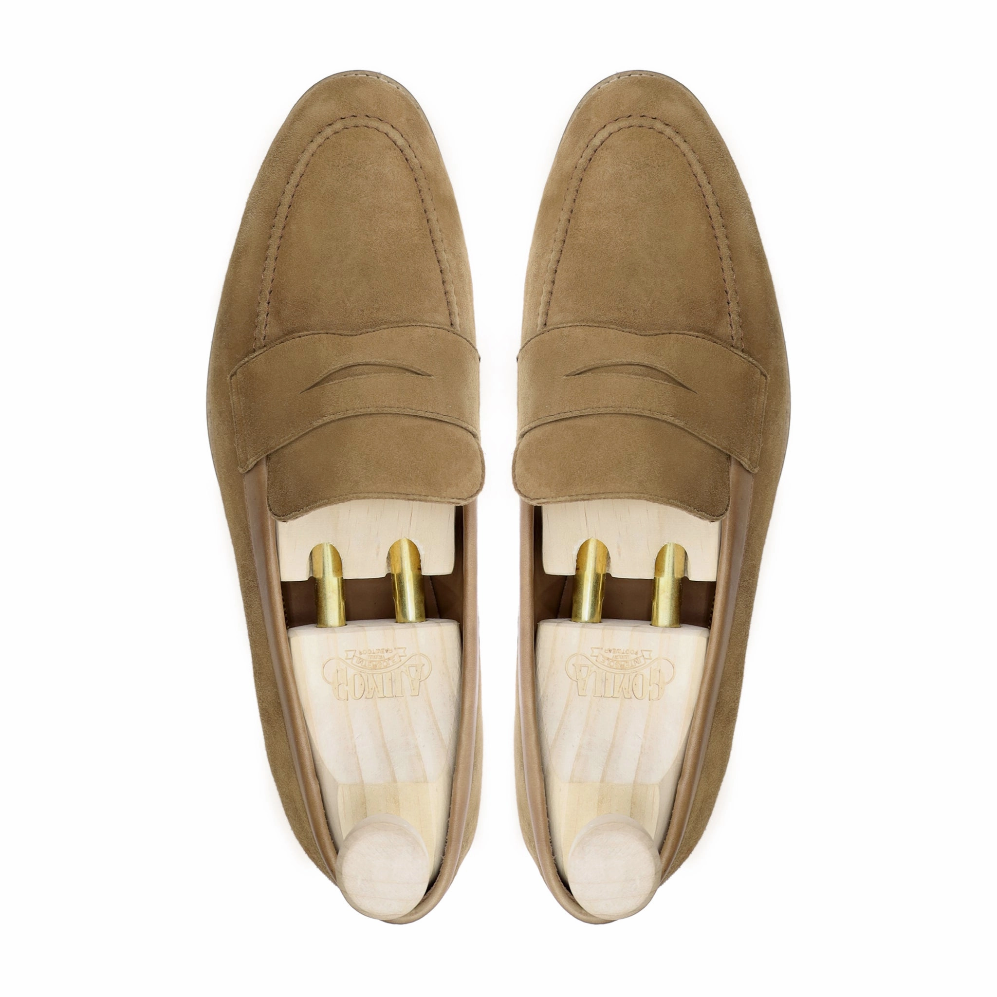 Dolce Vita Lug Loafers Lucas - Men's Camel Kid Suede Loafer