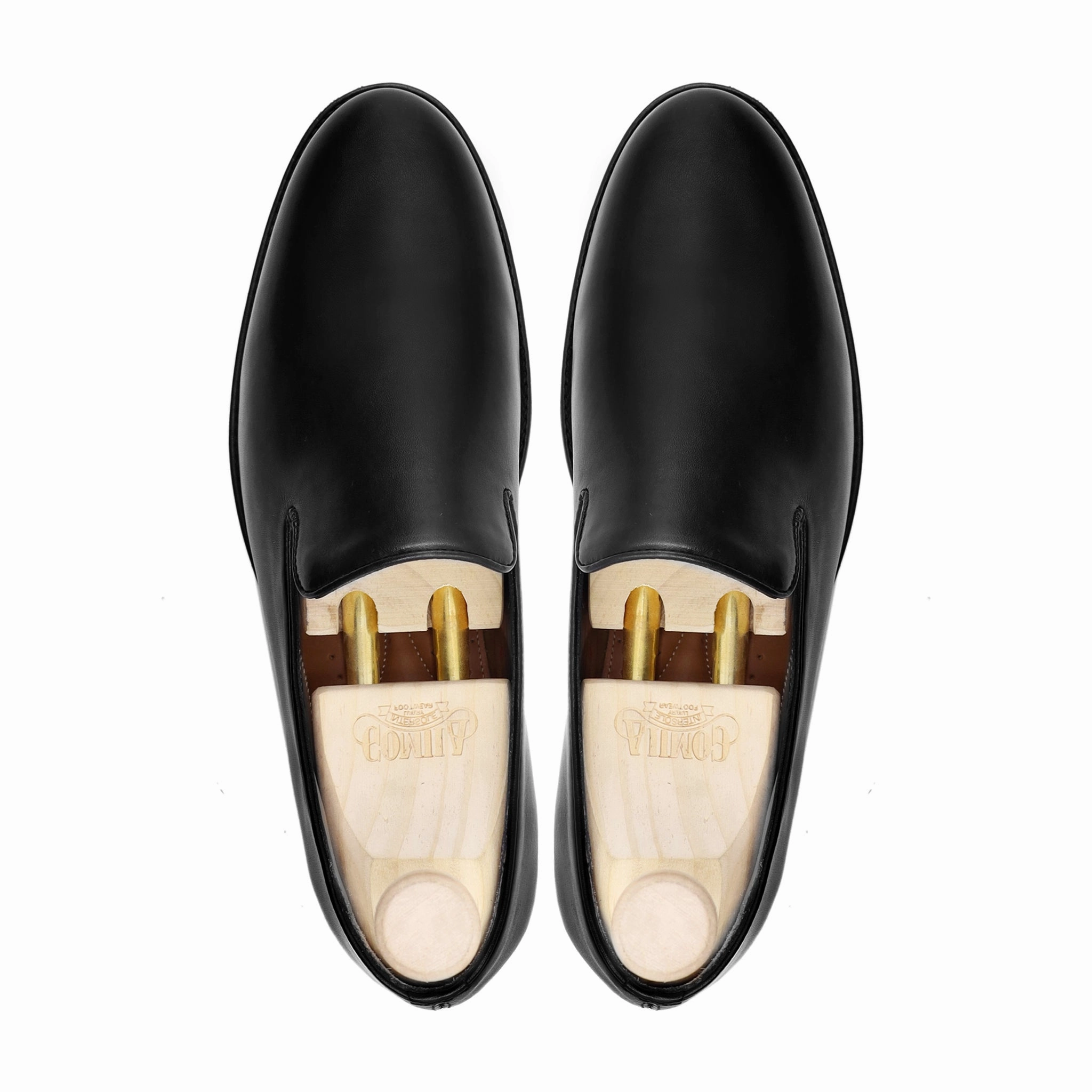 Tyrese Haliburton Loafers Asistente - Men's Black Calf Leather Loafer