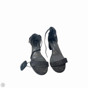 Water Sandals Sandals Heels Block By Madden Girl In Black, Size: 9