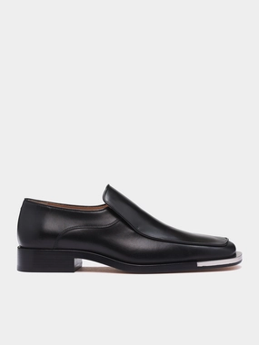 Marcello Loafers (827172V5HM0-BLACK) Black Pants Brown Loafers