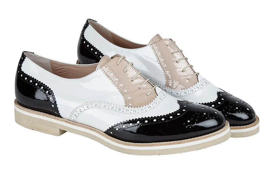 Josephine Brogues Mdf Hexagon