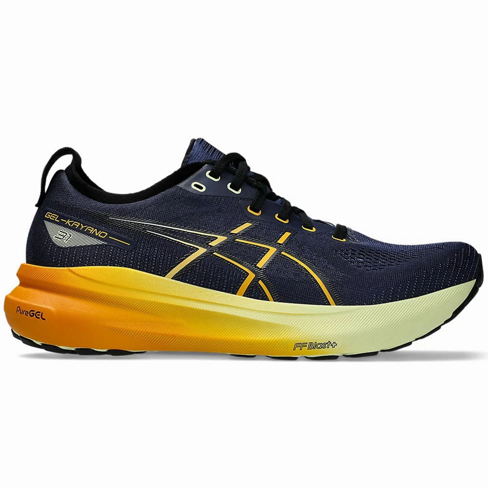 Men's Asics Gel-Kayano 31, Indigo Blue/Gunmetal, 9 D Medium Asics Gel-venture 8 Running Shoes Reviews