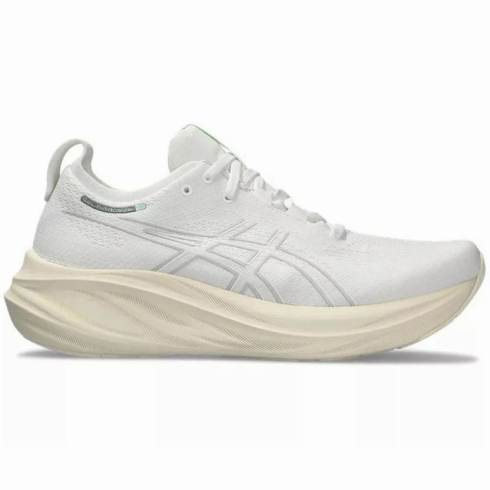 Asics Best Running Shoe 2017 Men's Asics Gel-Nimbus 26, White/White, 12 D Medium