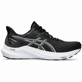 Men's Asics GT-2000 12, Black/Carrier Grey, 14 2E Wide Running Shoes Asics Gel Nimbus