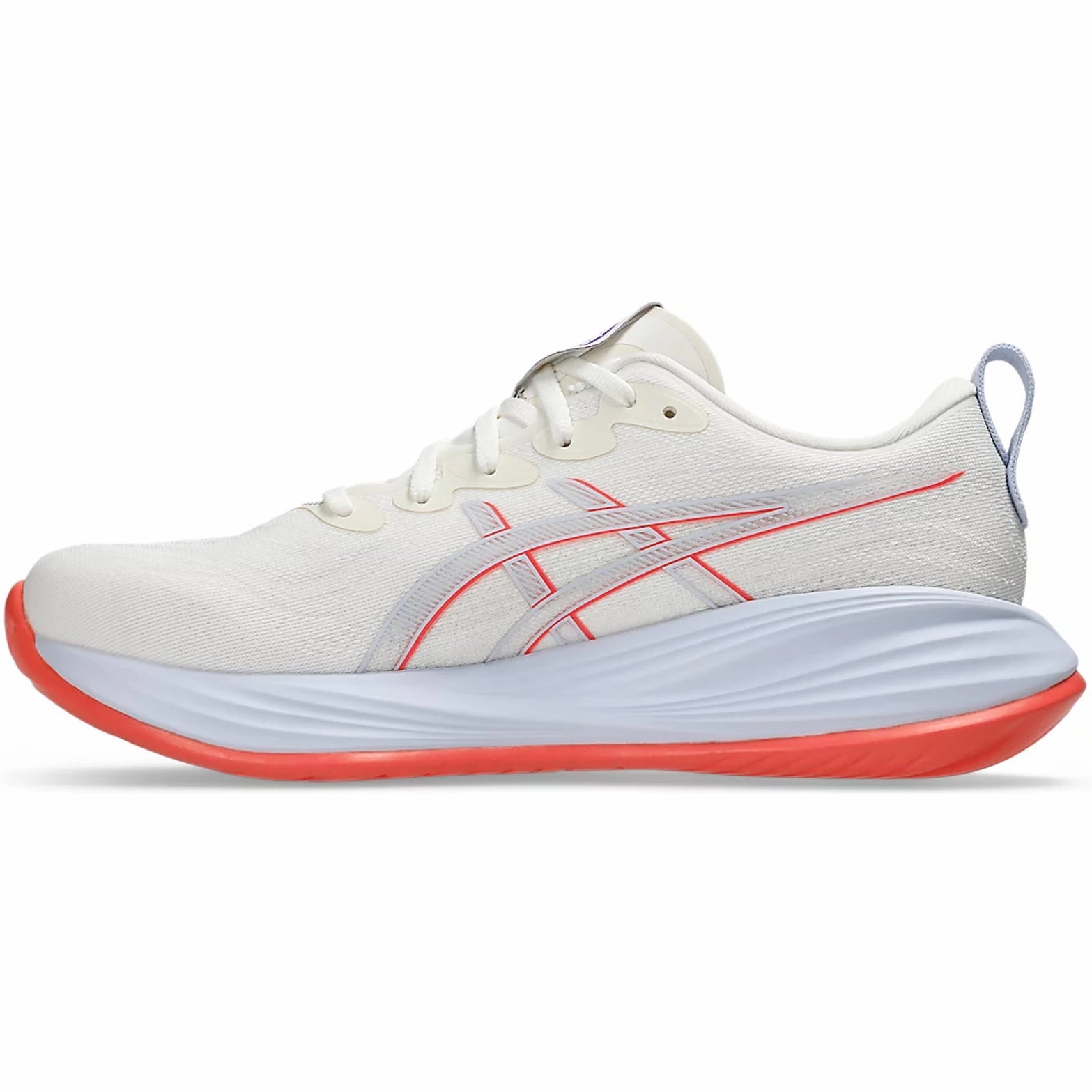 Men's Gel-Cumulus 27 Running Shoes Cream / Edo Purple Shoes Asics Tennis