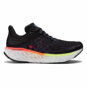 Men's New Balance Fresh Foam X 1080v12, Black/Pixel/Electric Purple, 10 D Medium White And Green New Balance