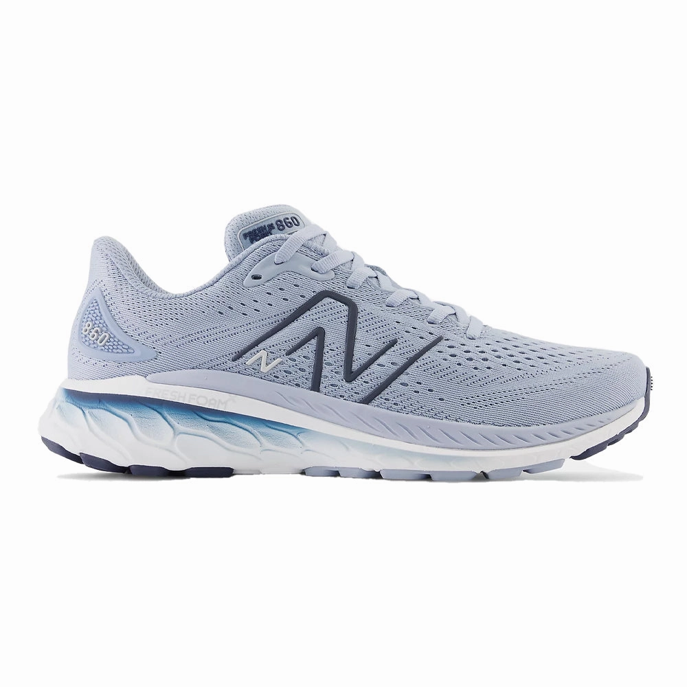 Men's New Balance Fresh Foam X 860v13, Light Arctic Grey, 9.5 D Medium New Balance Rosas 9060