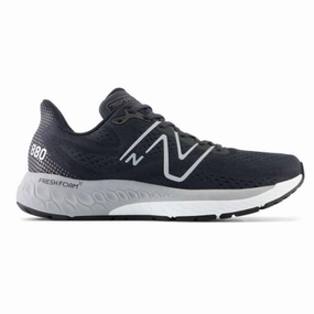Mens New Balance 880V13 Wide (2E-Width) Black Red New Balance 574