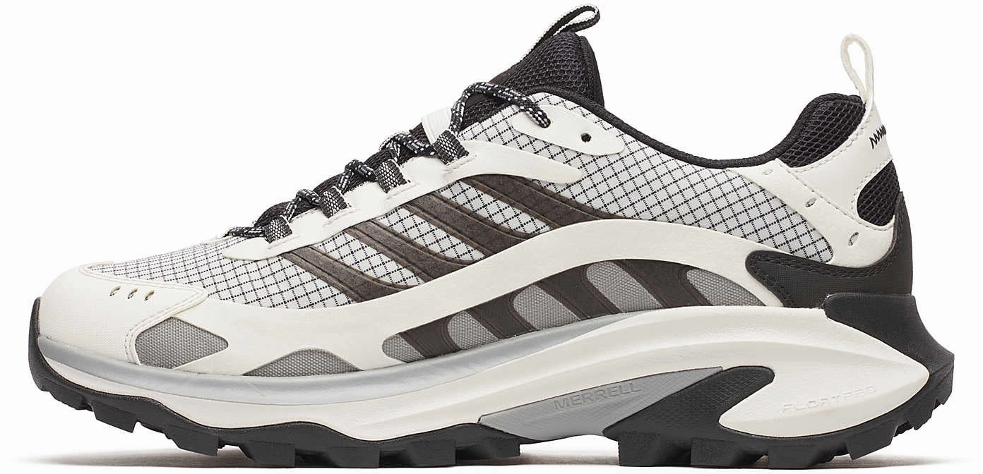 Endorphin Mid Trail Hiking Shoes Merrell Moab Speed 2 GORE-TEX Mens Walking Shoes - White