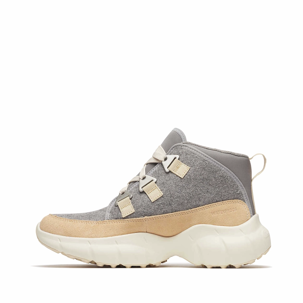 Tote Shoes Waterproof Merrell Women's Clover Mid Wool Waterproof Boot in Latte