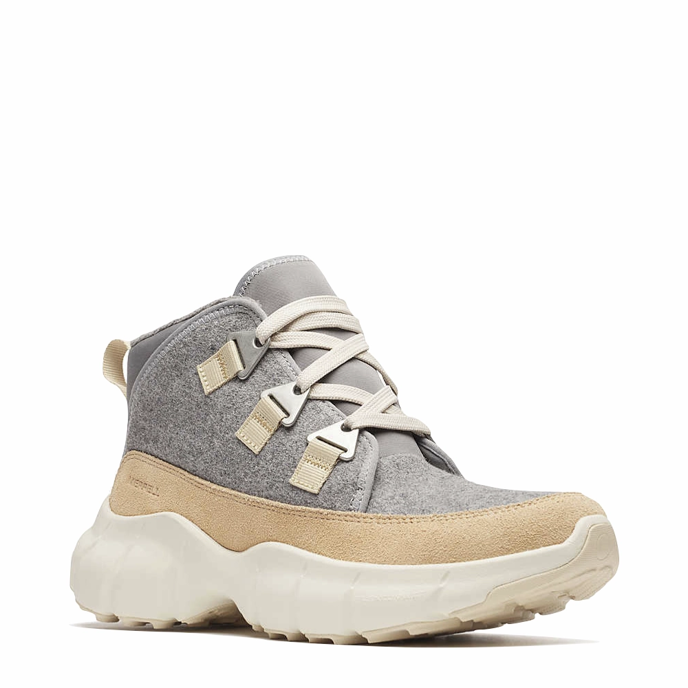 Shoe Waterproofing Products Merrell Women's Clover Mid Wool Waterproof Boot in Latte