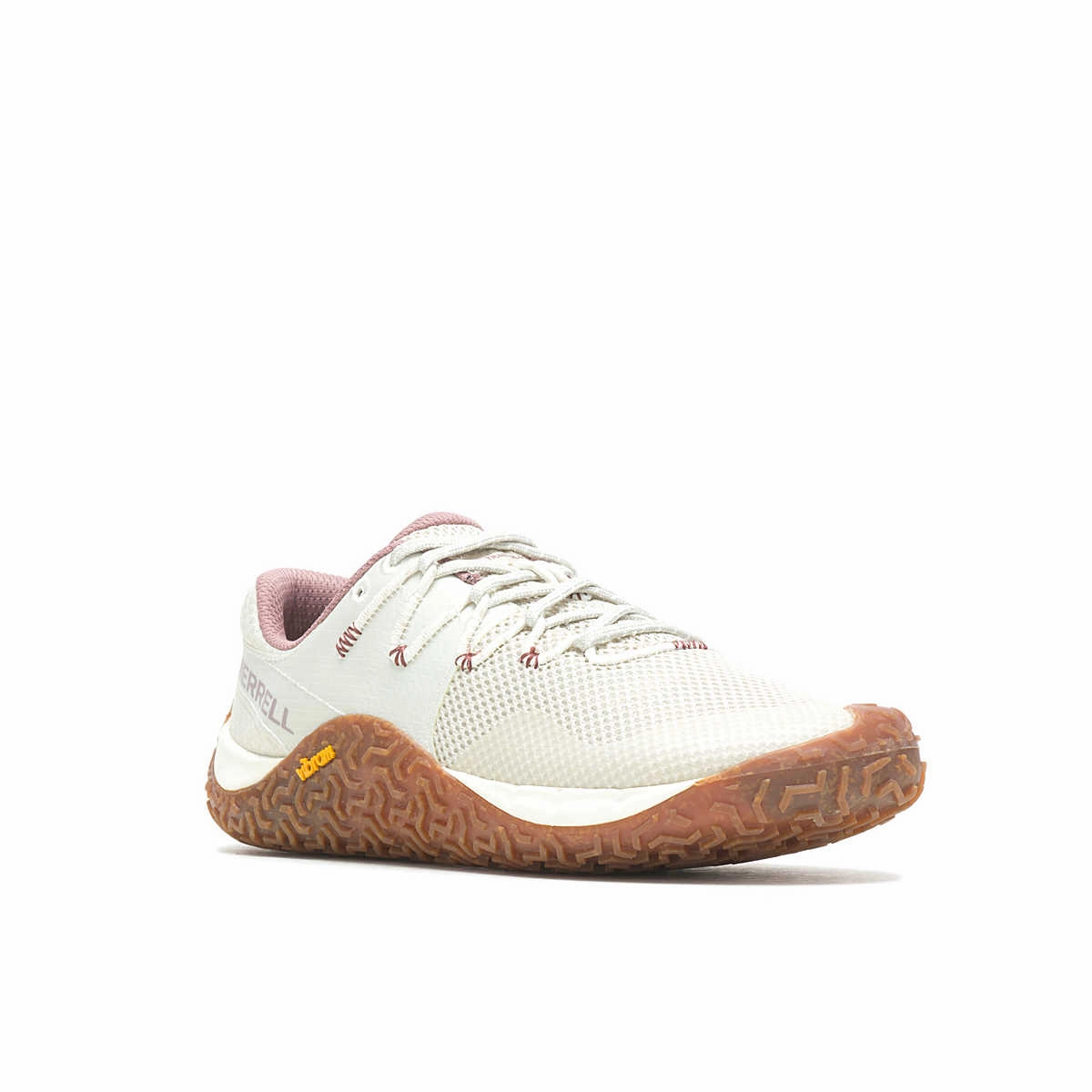 Merrell Women's Trail Glove 7 Oyster Gum Hiking Shoes Boulder