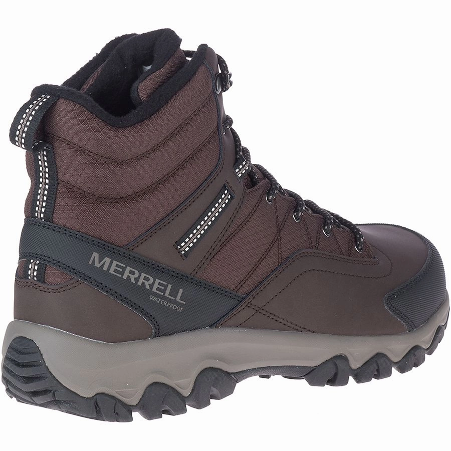 Thermo Akita Mid WP Espresso Waterproof Booties For Shoes