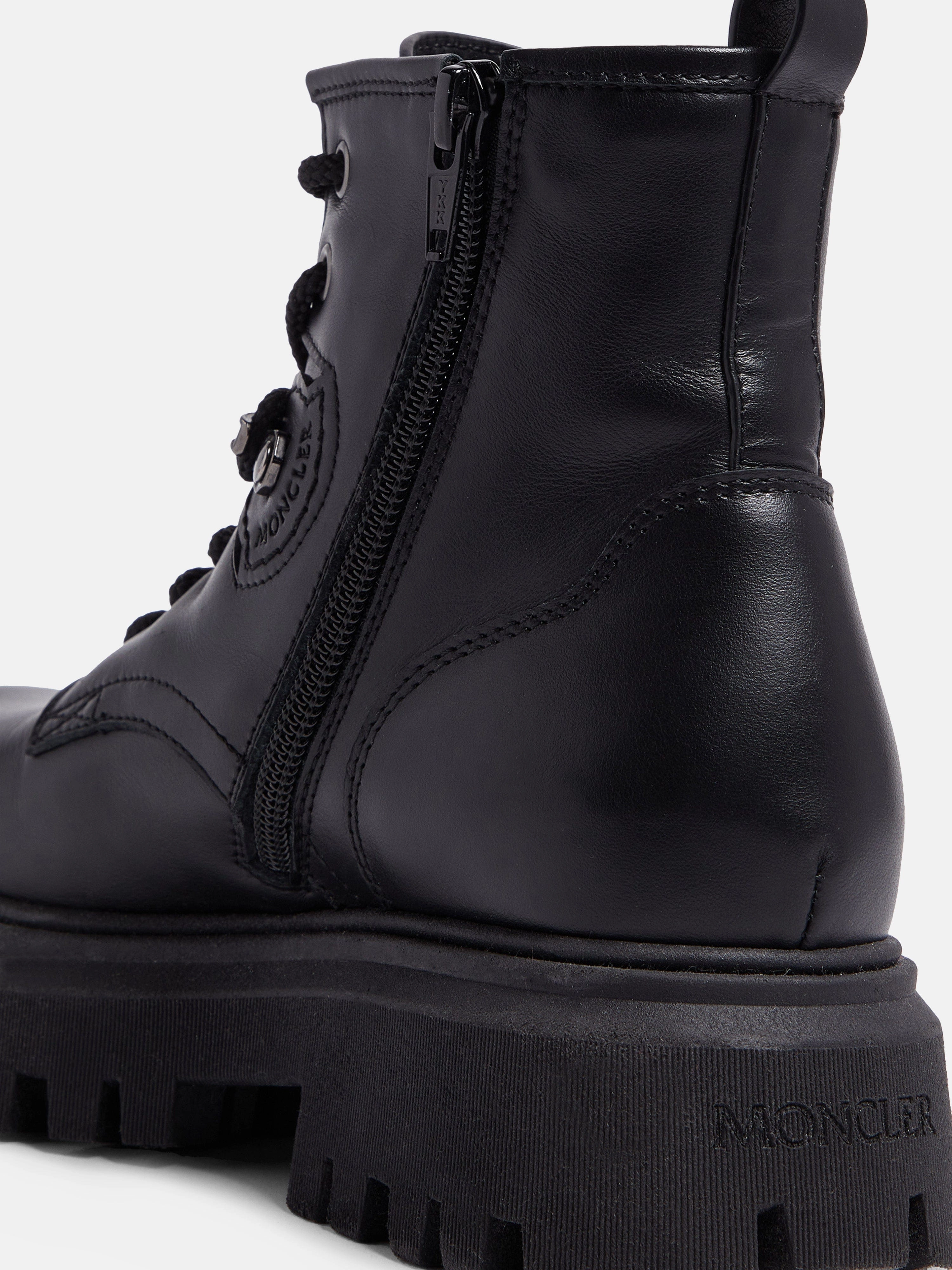 Moncler Enfant Kids Petit Gaia Pocket Snow Boots in Black Show Boots