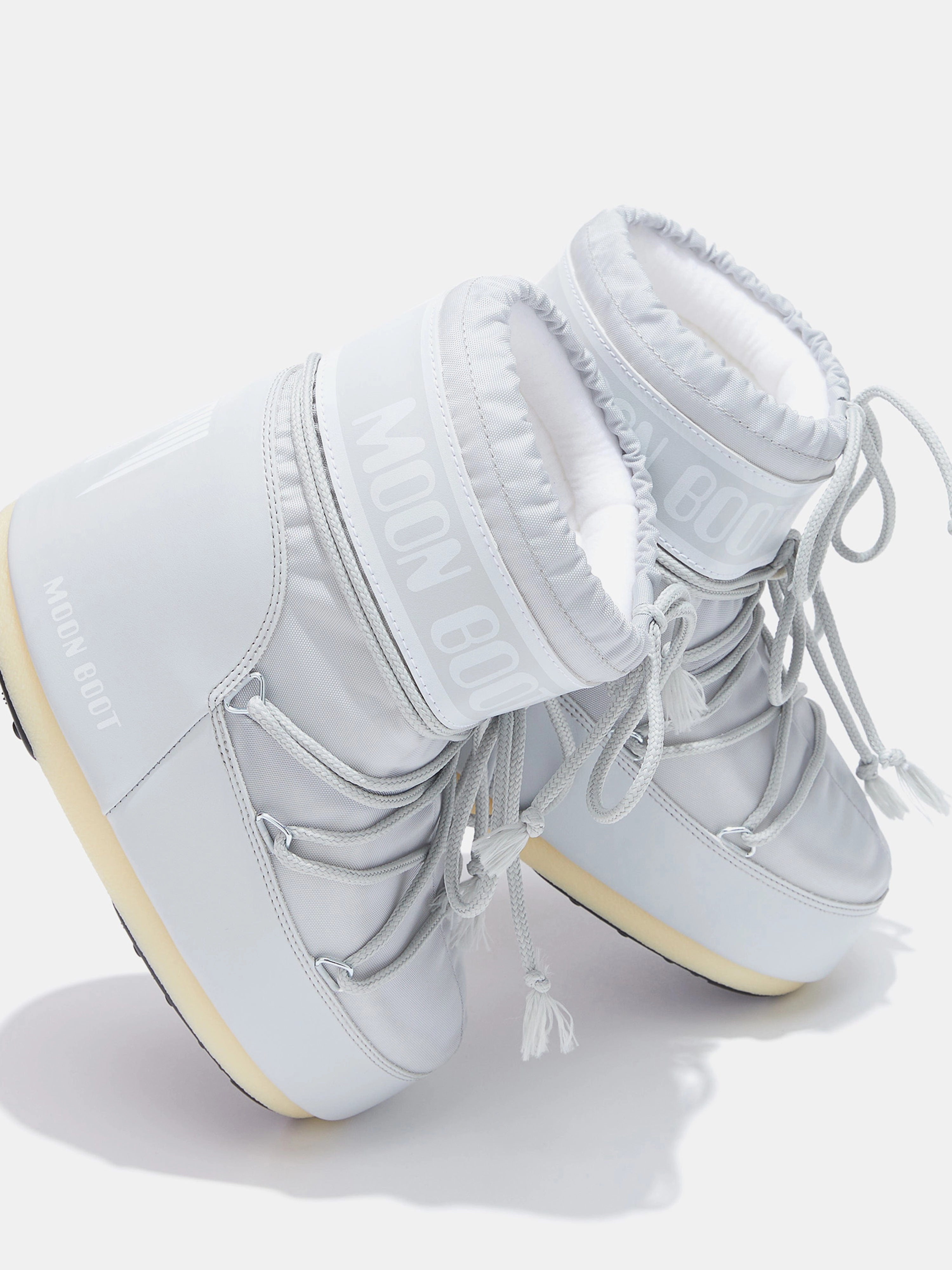 Moon Boot Kids Icon Low Boots in Grey Belstaff Boots