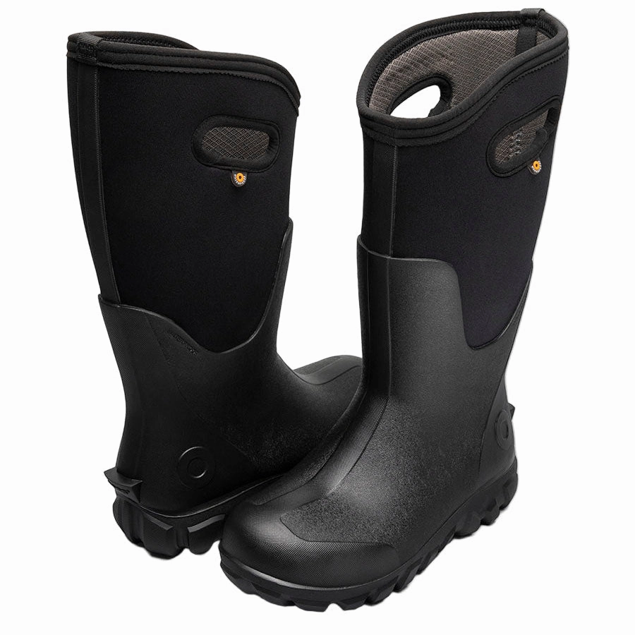 Women's Classic Seamless Tall Black Waterproof Shoe Mat