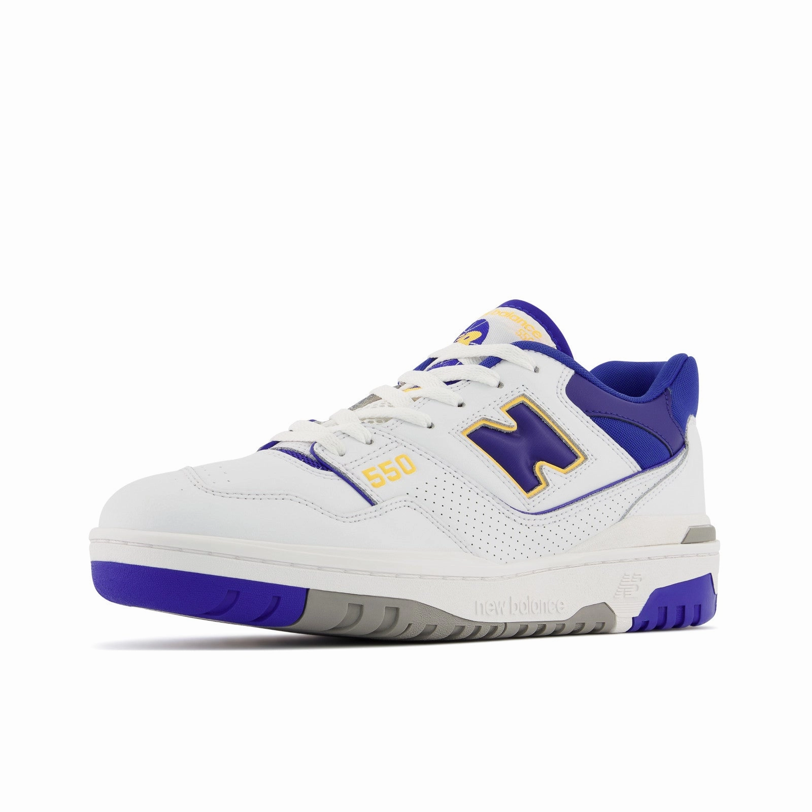 Grey Beige New Balance 9060 New Balance Men's 550 Lakers Shoes - White / Purple / Gold