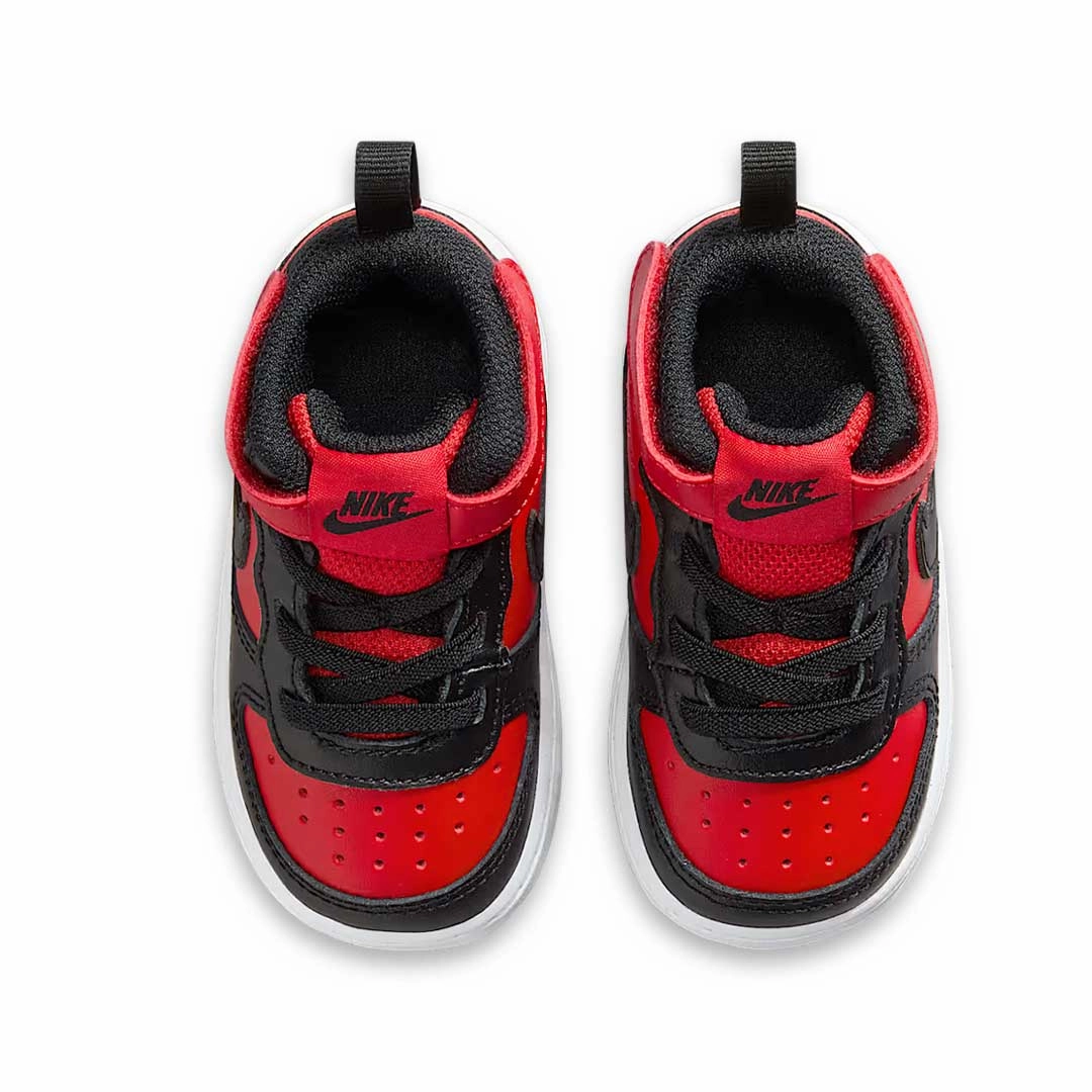 Nike - Kids' (Infant) Court Borough Mid 2 Shoes (CD7784 602) Nike Logo Shoes