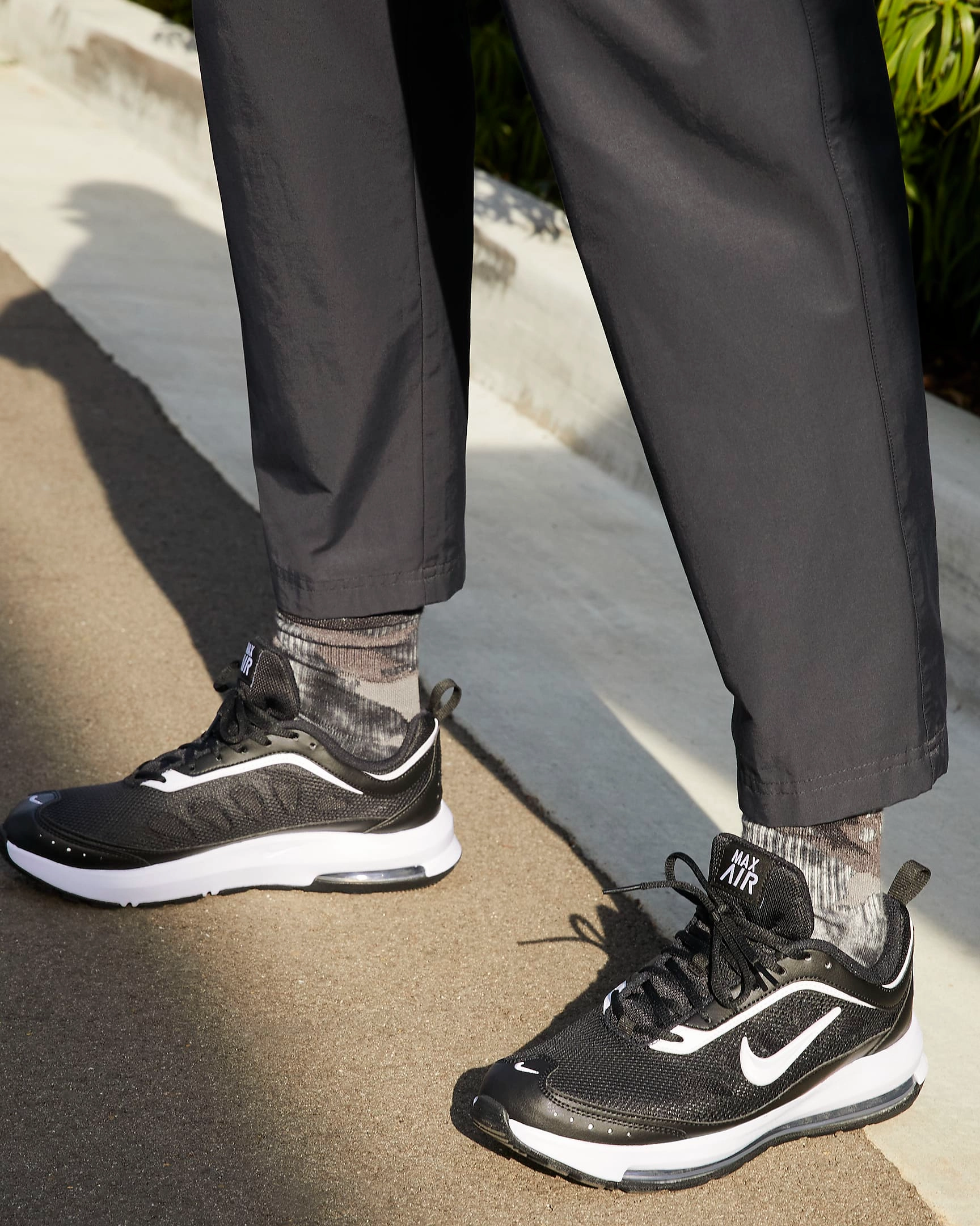 Nike Men's Air Max AP Shoes - Black / Bright Crimson / White Limited Edition Nike Shoes