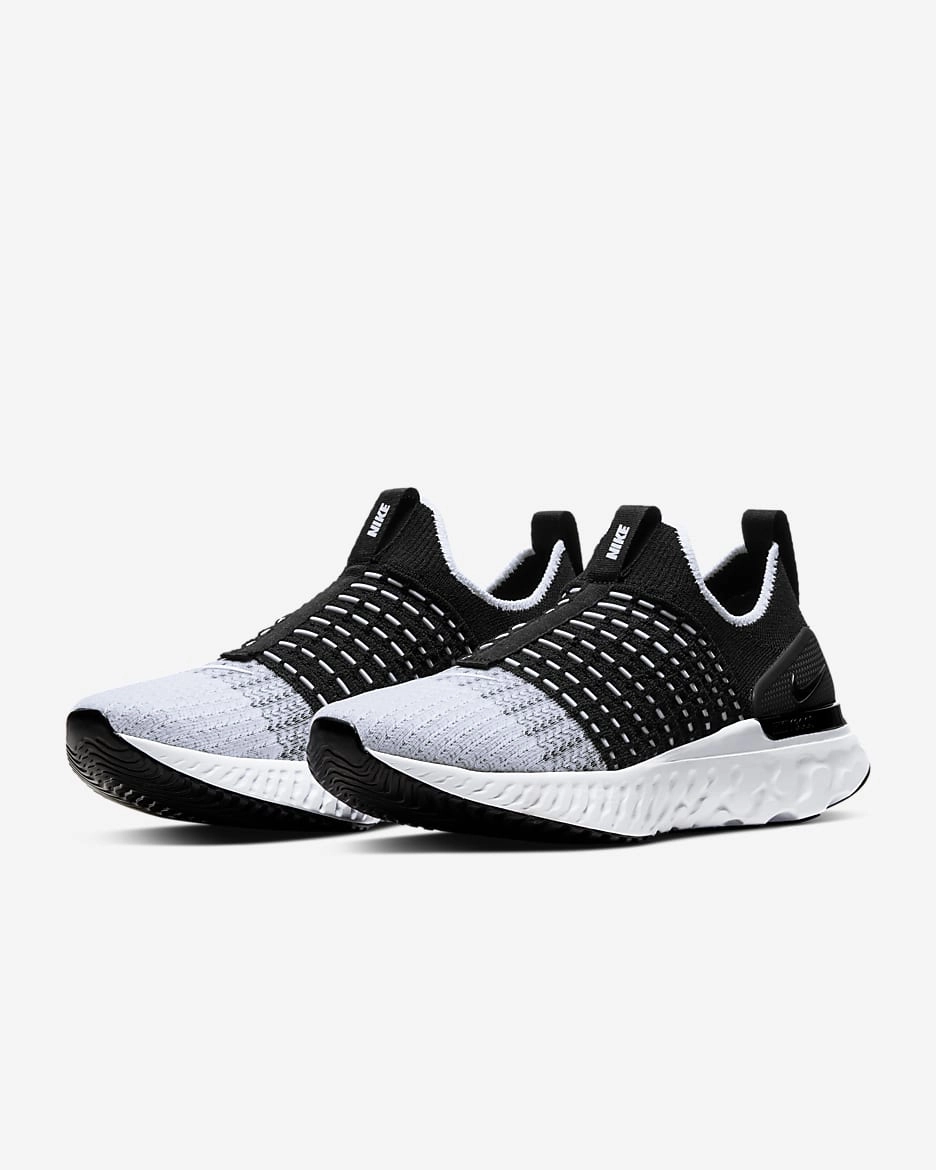 Nike Hiking Shoes Nike Women's React Phantom Run Flyknit 2 Shoes - Black / White